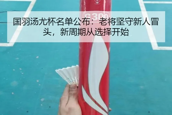 国羽汤尤杯名单公布：老将坚守新人冒头，新周期从选择开始